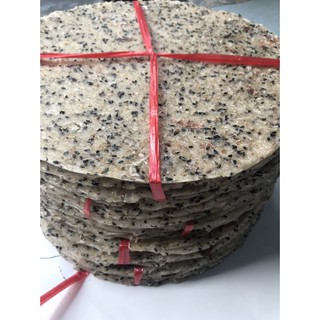 BÁNH TRÁNG CỐT DỪA MÈ ĐEN ĐẶC SẢN TAM QUAN BÌNH ĐỊNH 10 CÁI