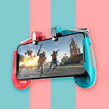 Tay cầm chơi game PUBG, Rules Of Survival, Apex Legend kèm nút bắn Gpoint cơ kim loại Promax AK16 - Thiết kế 2 màu cho s