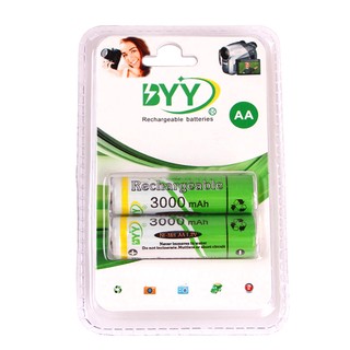 Bộ 2 pin sạc aa - byy