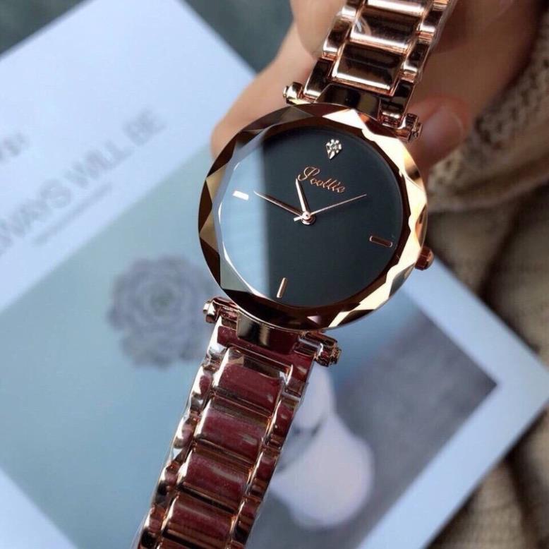 ĐỒNG HỒ SCOTTIE NỮ CHÍNH HÃNG DÂY THÉP ĐÚC CAO CẤP