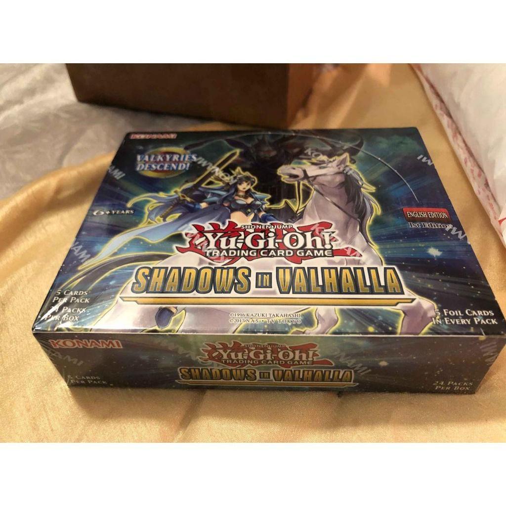 Thẻ bài Ygo tcg shadows in valhalla booster box 1st edition shva build deck phiên bản tiếng Anh YGTCGBOOB28