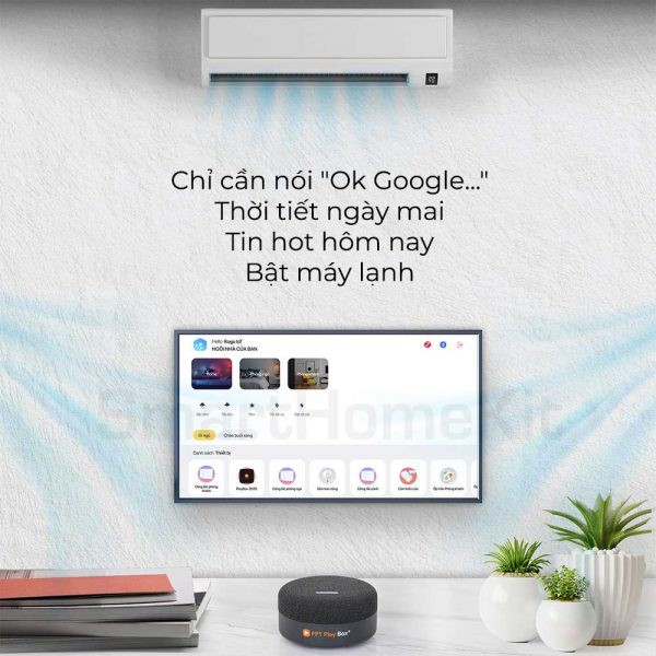 FPT Play Box S – Smart TV Box điều khiển giọng nói tiếng Việt Google Assistant