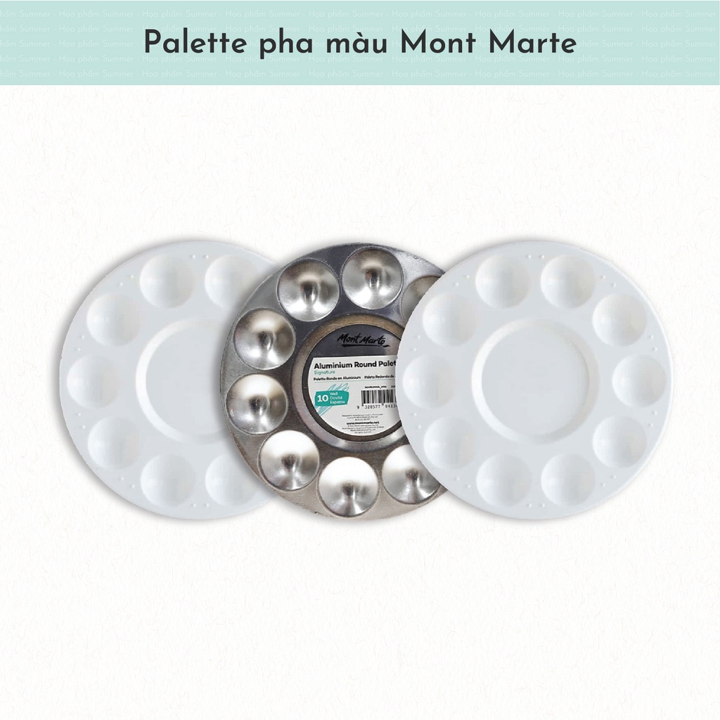 [Mã LIFEBOOK2 giảm 10% đơn 0Đ] Palette pha màu Mont Marte