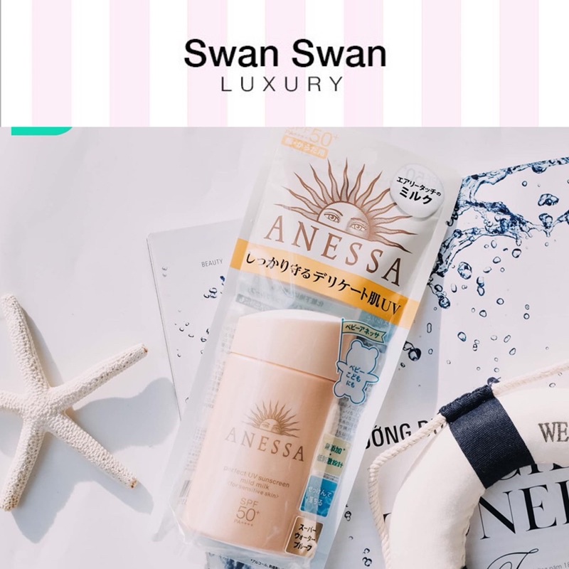 Sữa Chống Nắng Dưỡng Da Anessa Perfect UV SPF50+/PA++++ 90g