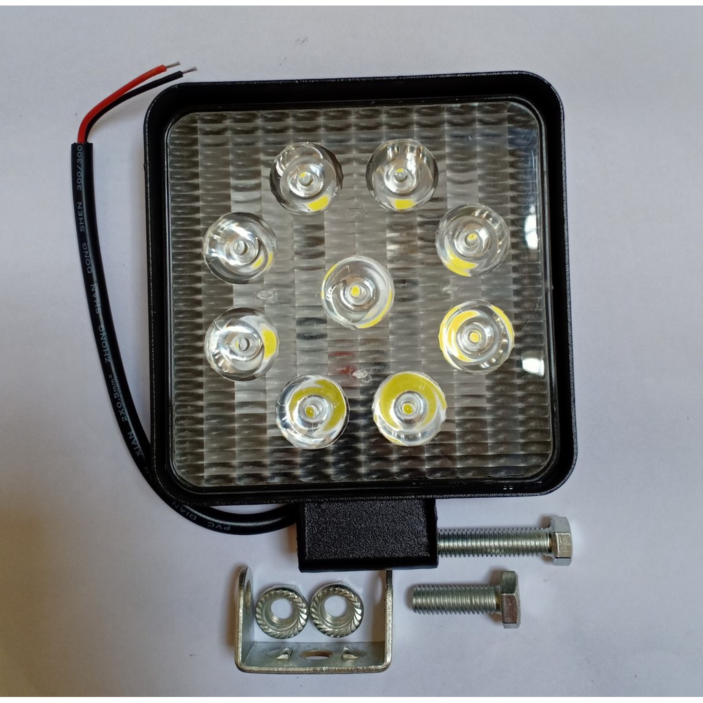 Đèn pha Led 12V-24V ô tô, xe tải - 9 Bóng