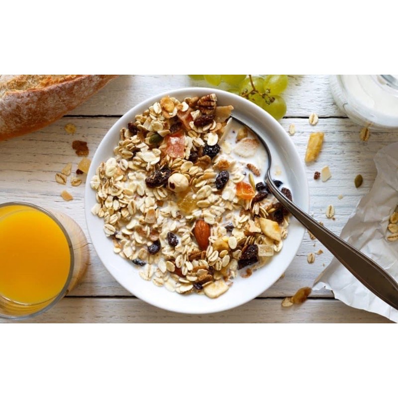 Ngũ cốc Granola mật ong, trà xanh, socola, Đặc Sản Ngon Lạ Đà Lạt