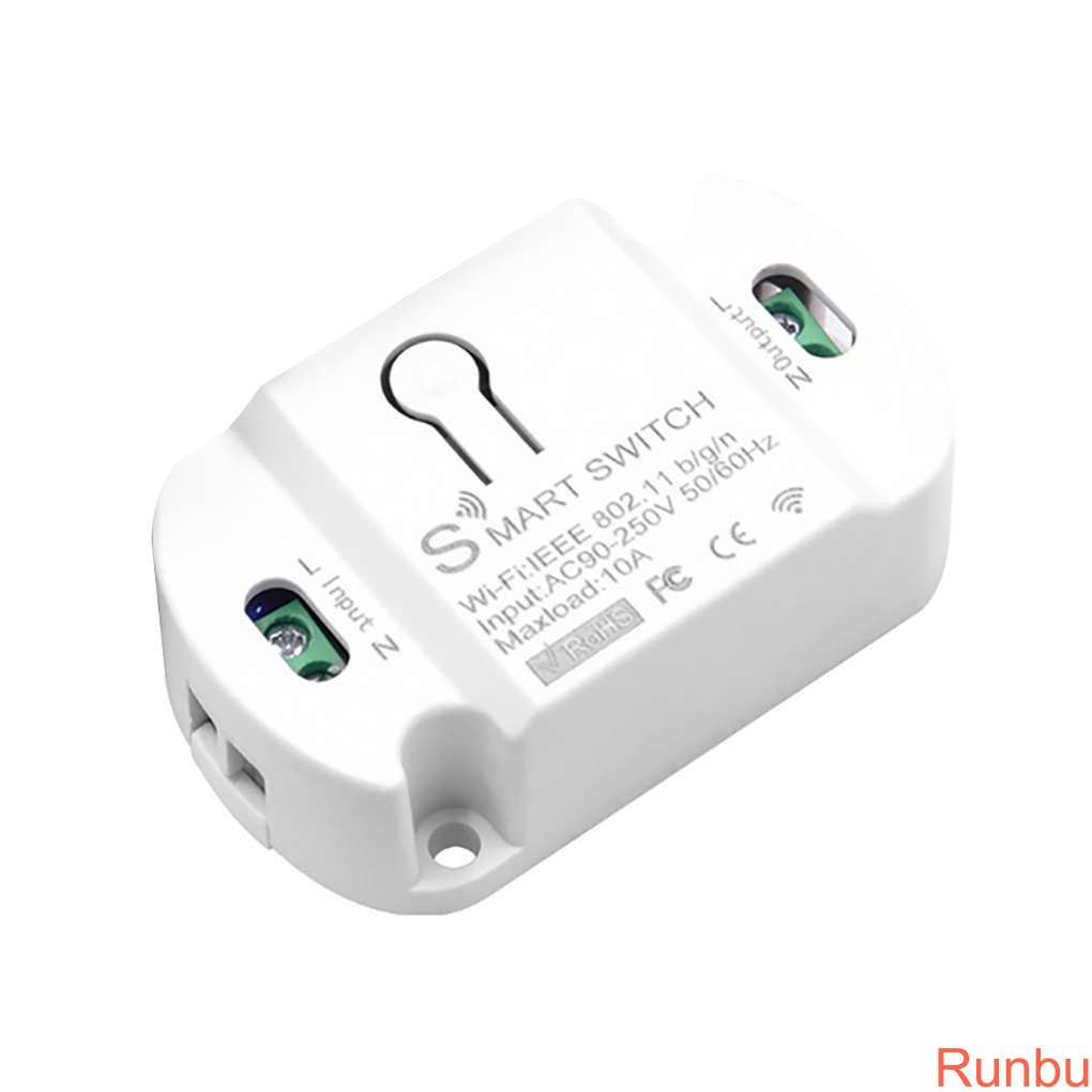 Runbu-WiFi Smart Switch Wireless WiFi Timer Phone Remote Control Smart Home Automation Modules