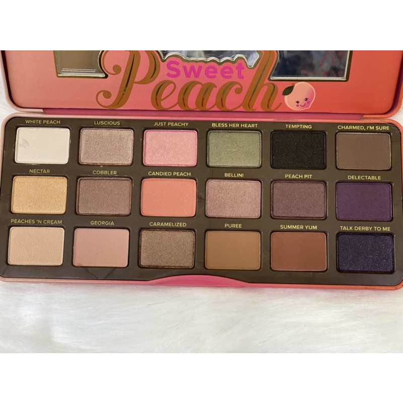 Phấn mắt Too Faced Sweet Peach Eyeshadow Palette