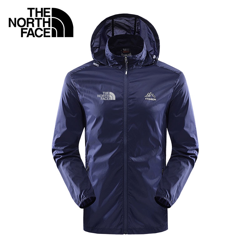 The North Face Áo Khoác Thể Thao Có Mũ Trùm Chống Nắng Chống Nước Mau Khô Cho Nam