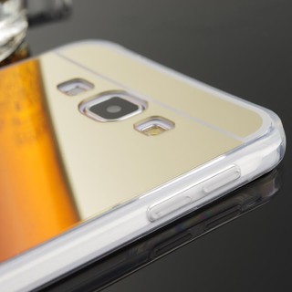 For [ Samsung Galaxy A8 ] Mirror Soft TPU Silicone Back Phone Case