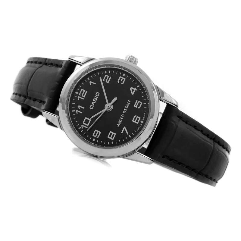 Đồng Hồ Casio LTP-V001L-1BUDF Nữ | Dây Da | 3 Kim | Chống Nước