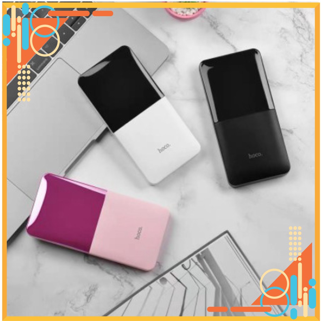 ✔CHÍNH HÃNG✔Pin Sạc Dự Phòng 10000mAh/20000mAh 2 cổng sạc in/out -Hoco J42 High power {BẢO HÀNH ĐỔI MỚI} hana.case