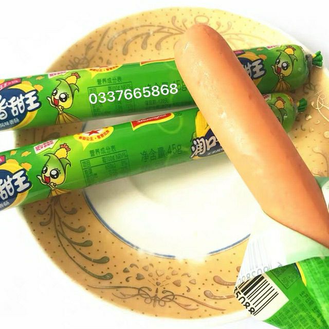 5 Chiếc Xúc Xích Ngô Xanh Que Dài