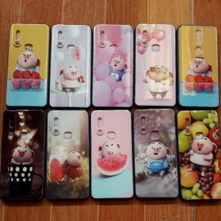 ViVo V15 Ốp lưng viền dẻo in hình chú heo xinh xắn