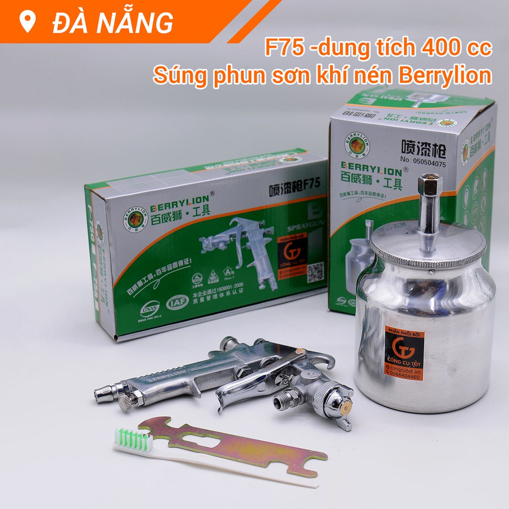 Súng phun sơn Berrylion F75 750cc