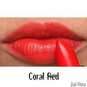 Son lì hữu cơ Zuii - màu coral red