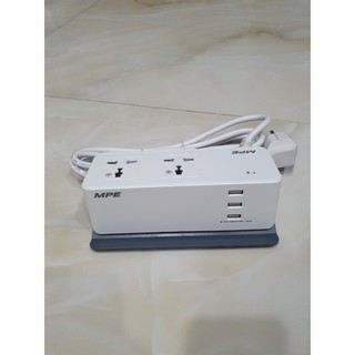 Ổ Cắm có dây Di Động MPE AM2S-3USB