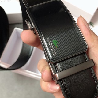 Nịt Lacoste gương vạt góc - NN198