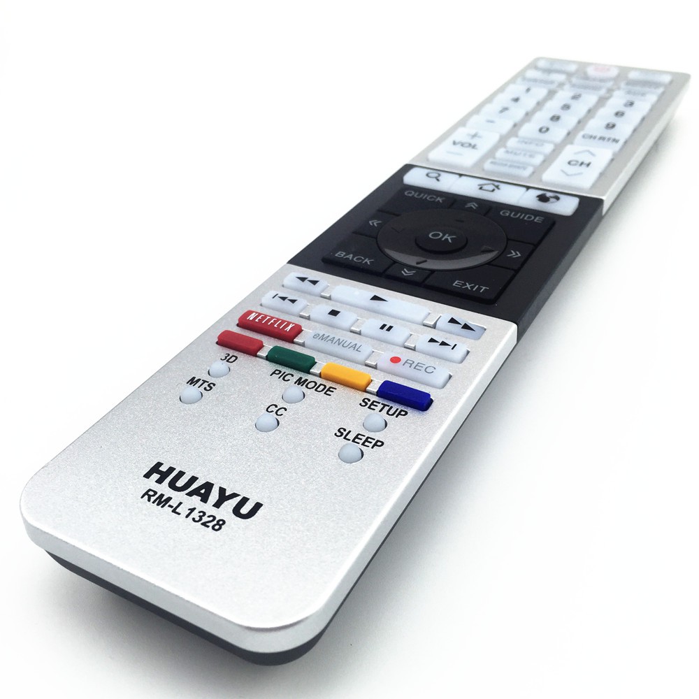 REMOTE ĐIỀU KHIỂN TIVI TOSHIBA SMART HUAYU RM-L1328 CHÍNH HÃNG