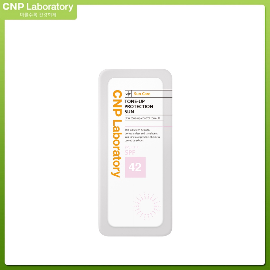 Combo 2 gói Kem chống nắng nâng tông da CNP Laboratory Tone-Up Protection Sun SPF42/PA+++ Gimmick