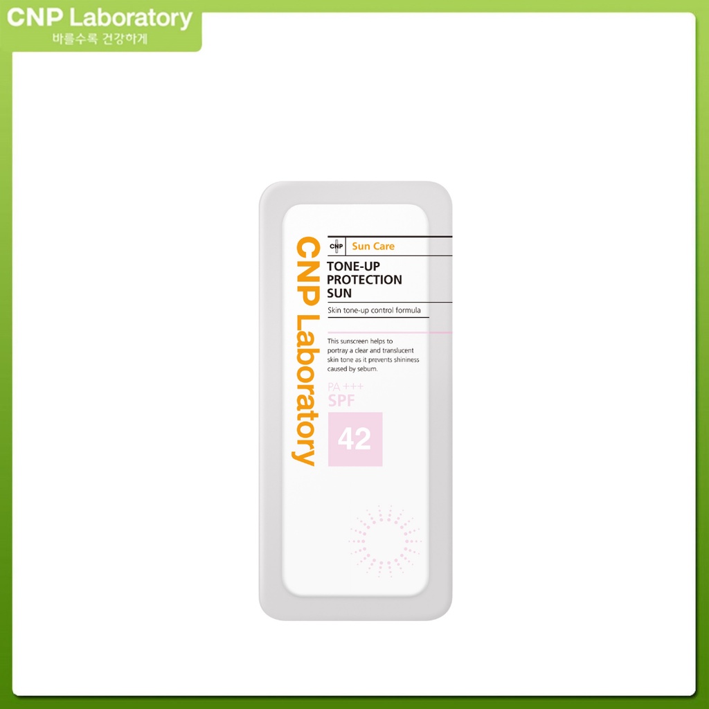 [HB Gift] Combo 2 gói Kem chống nắng nâng tông da CNP Laboratory Tone-Up Protection Sun SPF42/PA+++ Gimmick