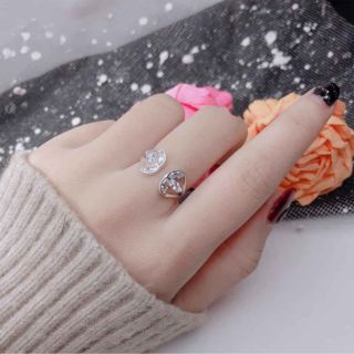 Nhẫn bạc ý freesize dáng hở