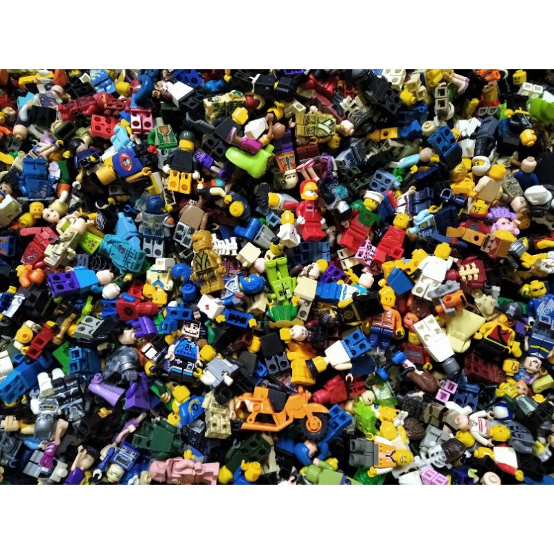 Combo 100GAM Xác Nhân vật Lego Minifigures ( SECONDHAND ) &lt;3