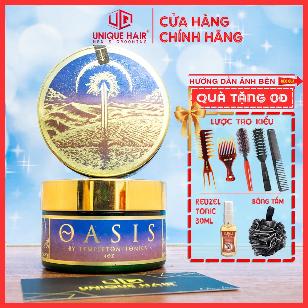 [CHÍNH HÃNG STORE HÀ NỘI] Sáp Vuốt Tóc Oasis Clay - new 2021