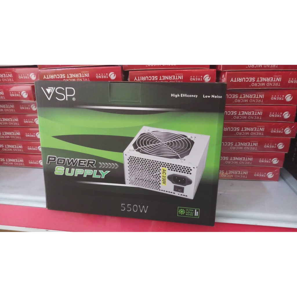 Nguồn Vi TÍnh VSP 550W kèm Dây