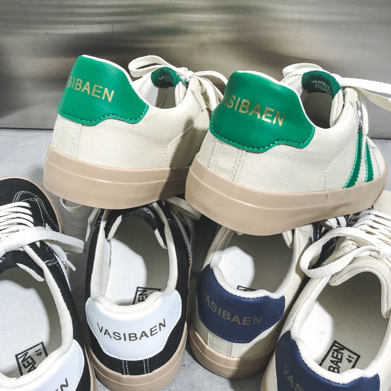 ◙giày vải lót giày sneaker nam đế thấp