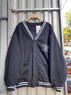 Áo khoác nỉ cổ V style hàn xẻng