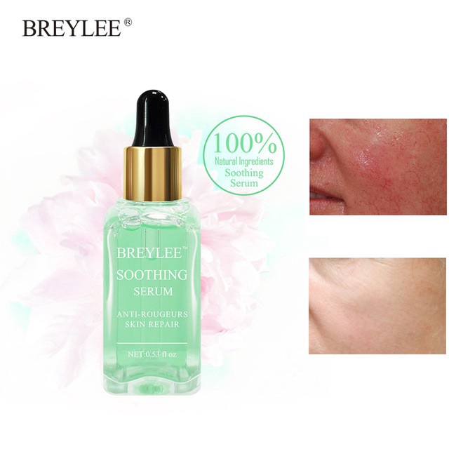 Serum Chăm Sóc Da Mặt BREYLEE Dưỡng Ẩm Tự Nhiên Và Phục Hồi Cho Da Nhạy Cảm/ Nổi Mao Mạch Máu 17ml