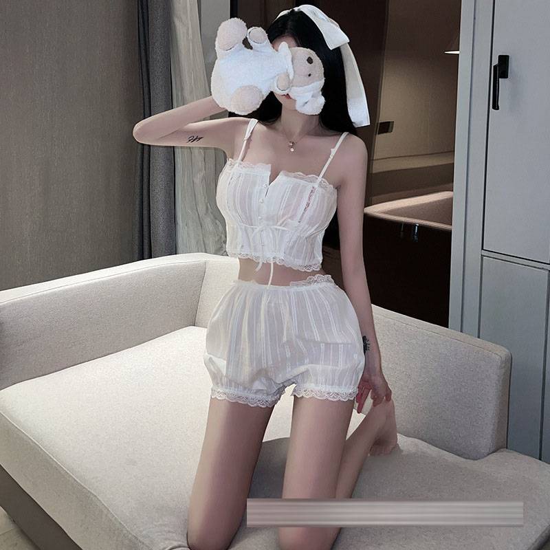 Bộ Đồ Ngủ Hóa Trang Cô Hầu Gái Gợi Cảm Dễ Thương