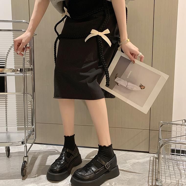 Giày Lười Da Đế Dày Hở Ngón Phong Cách Anh Quốc Thời Trang Xuân Hè Cho Nữ