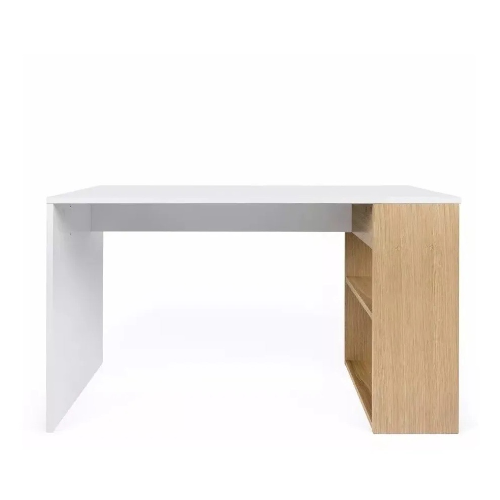 Bàn làm việc văn phòng đa năng tiện ích liền kệ Tâm House B118