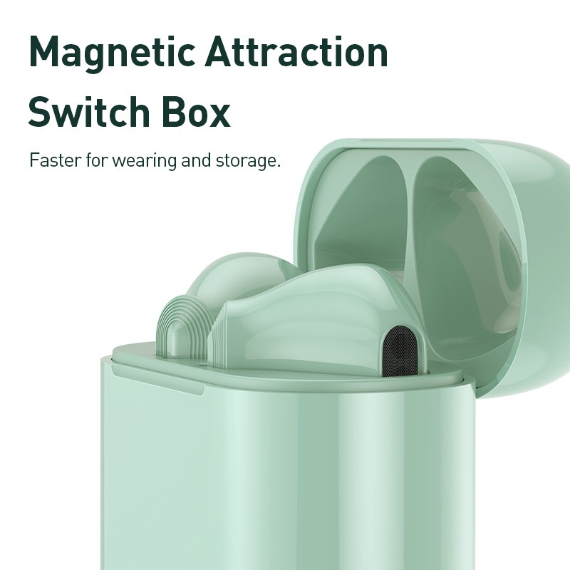 Tai nghe Bluetooth đôi Baseus W09 Encok (TWS, Intelligent Touch Control, Stereo Bass, Smart Connect)