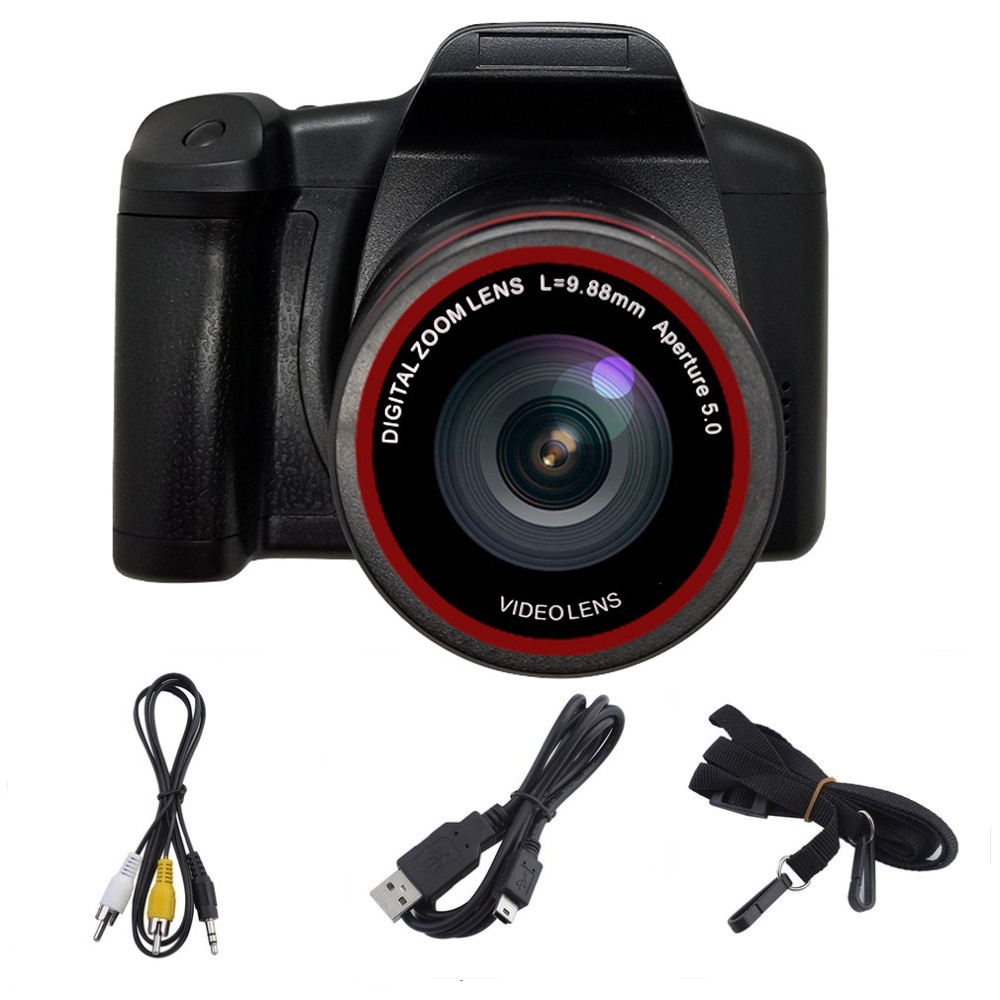 Máy ảnh Kỹ Thuật Số SLR độ Nét Cao Máy Quay Video Zoom 1080P Quà Tặng Dành Cho Người Mới Bắt đầu Chuyên Nghiệp.