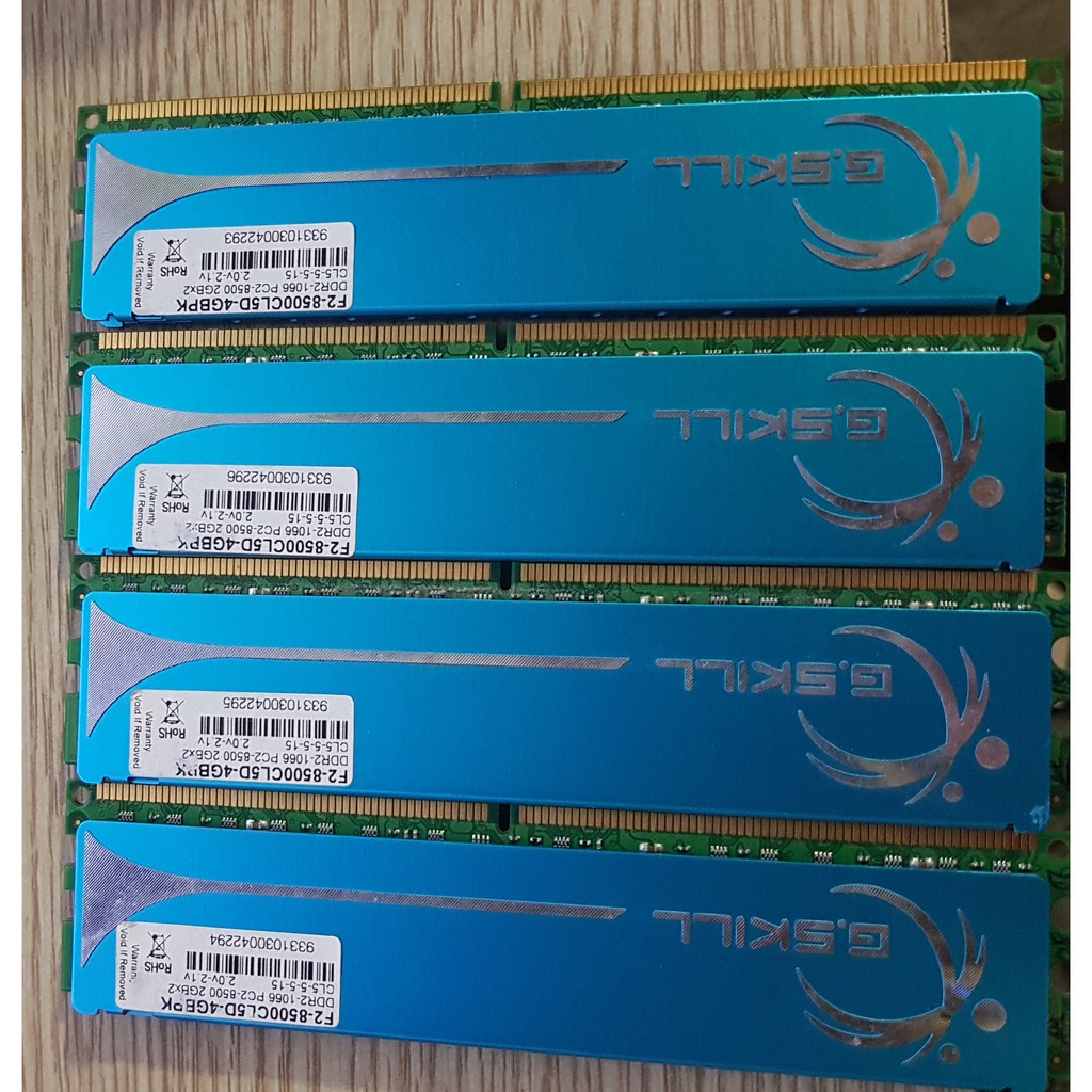 Ram  máy bàn DDR2  2GB samsung hynit  hàng tháo máy bộ DDR2  2GB/800 , 2gb/1066 , 2GB bus 800