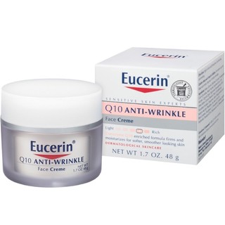 Kem chống nhăn da mặt Eucerin Sensitive Skin Experts Q10 Anti-Wrinkle Face Creme 48g (Mỹ)