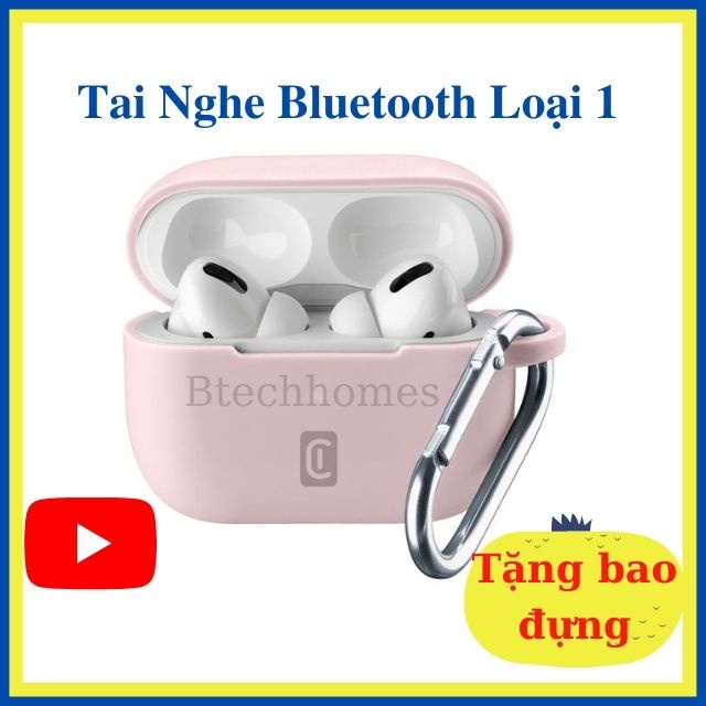 Tai Nghe Không Dây Bluetooth Cao Cấp Phiên Bản Pro Định Vị - Đổi Tên, Dùng Cho IOS và Androi