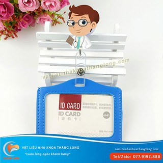 [THANH LÝ]  DÂY ĐEO THẺ VÀ VỎ THẺ TÊN BÁC SĨ,Y TÁ SIÊU DỄ THƯƠNG