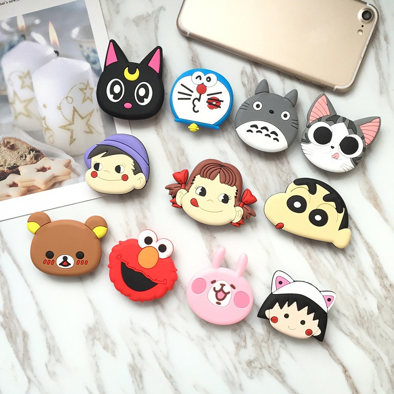 Giá đỡ điện thoại từ silicon mềm hình động vật 3D dễ thương | BigBuy360 - bigbuy360.vn