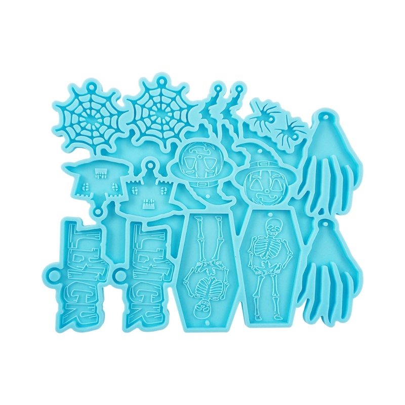 Khuôn Silicone Làm Bông Tai Phong Cách Halloween