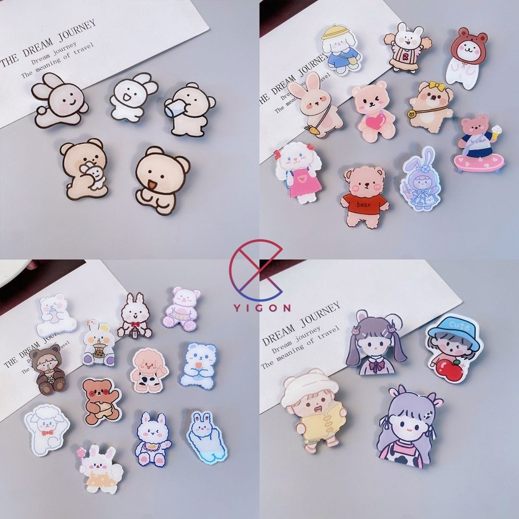 Pin Cài Áo, Pin Cài Balo, Pin Cài Túi Cute Dễ Thương