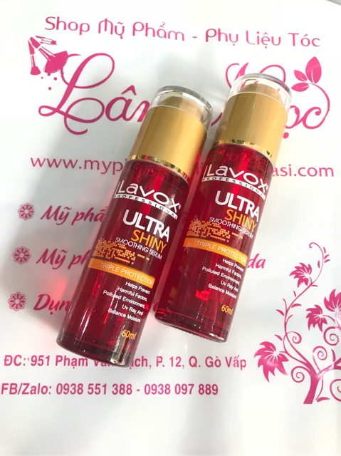 Serum Huyết Thanh dưỡng tóc Lavox 60 ml