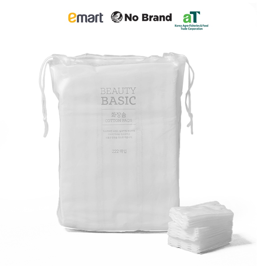 Bông Tẩy Trang Cotton Emart 222 Miếng - Emart VN