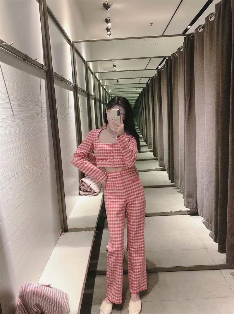 Quần Tây Ống Đứng Cạp Cao Phong Cách Retro Âu Mỹ 2021 Cho Nữ 2505645 | BigBuy360 - bigbuy360.vn