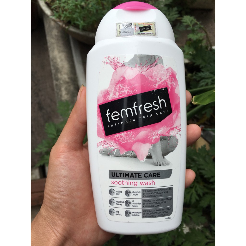 DUNG DỊCH VỆ SINH FEMFRESH 250ML MÀU HỒNG  💞(lukii)💞