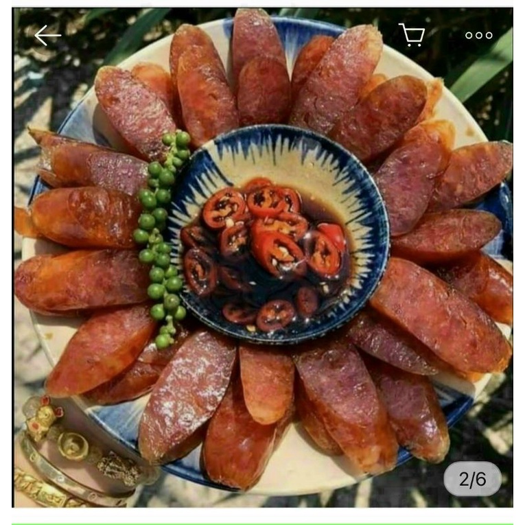 Lạp xưởng tôm 500gr | BigBuy360 - bigbuy360.vn