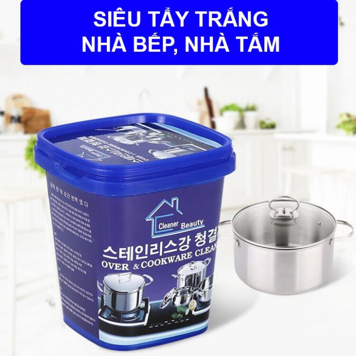 Kem Tẩy Xoong Nồi 𝑭𝒓𝒆𝒆𝒔𝒉𝒊𝒑 Vệ Sinh Nhà Bếp, Nhà Vệ Sinh, Gạch Men - Tẩy Trắng Xoong, Nồi, Vòi Rửa